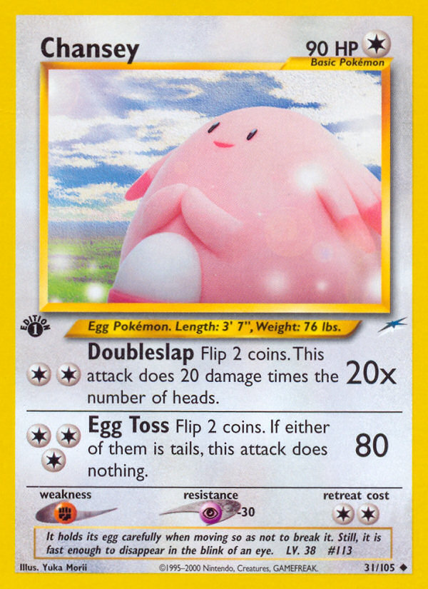Pokemon | Chansey (31/105) [Neo Destiny 1st Edition] | The Nerd Merchant