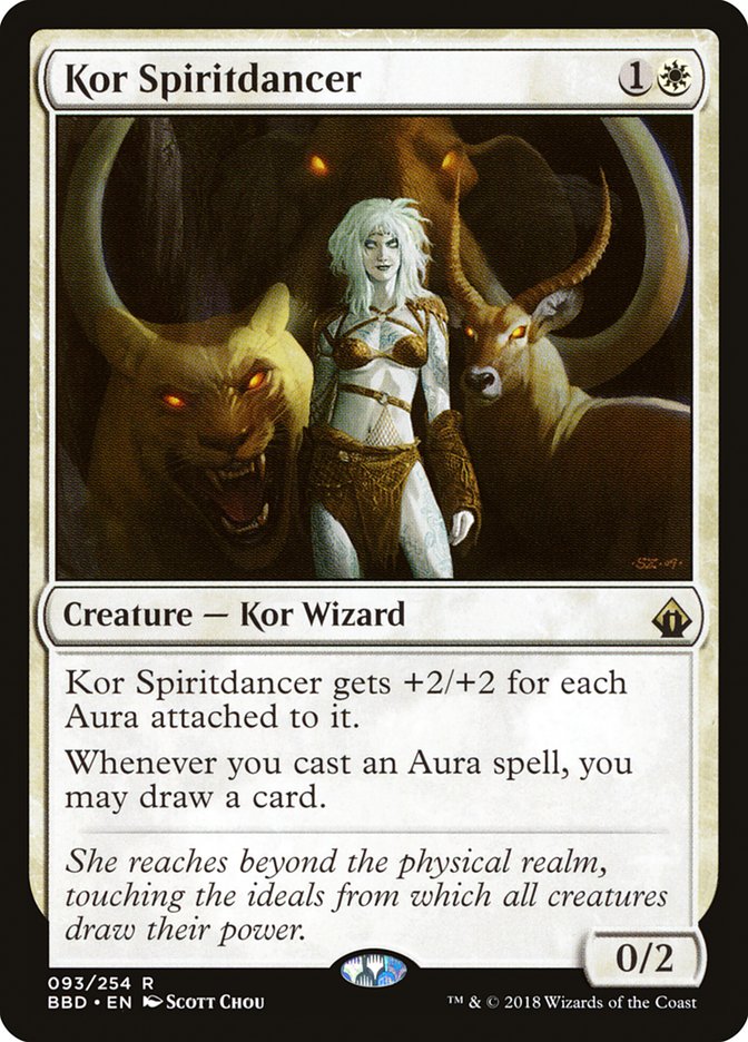 Magic | Kor Spiritdancer [Battlebond] | The Nerd Merchant