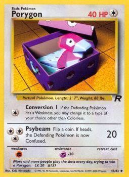 Pokemon | Porygon (48/82) [Team Rocket Unlimited] | The Nerd Merchant