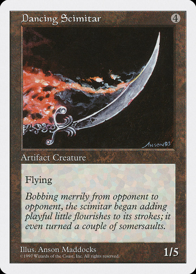 Magic | Dancing Scimitar [Fifth Edition] | The Nerd Merchant