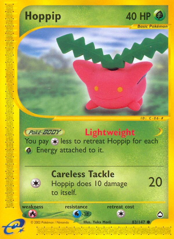 Pokemon | Hoppip (83/147) [Aquapolis] | The Nerd Merchant