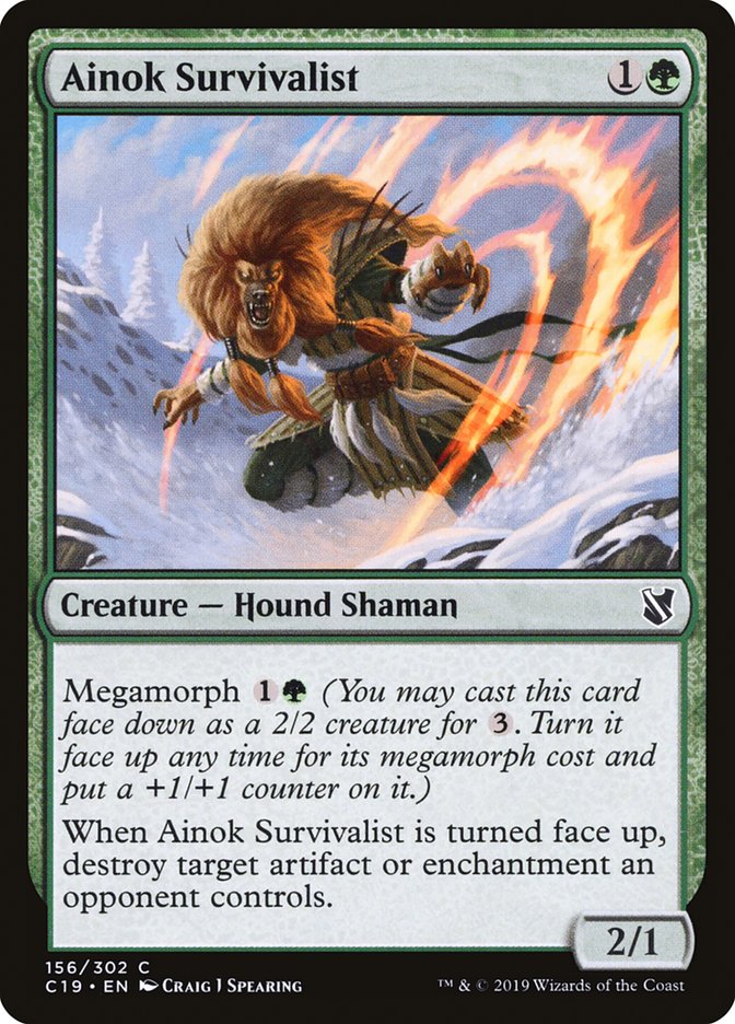 Magic | Ainok Survivalist [Commander 2019] | The Nerd Merchant