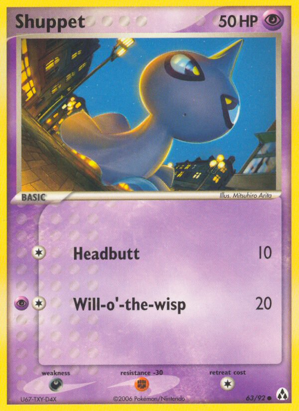 Pokemon | Shuppet (63/92) [EX: Legend Maker] | The Nerd Merchant