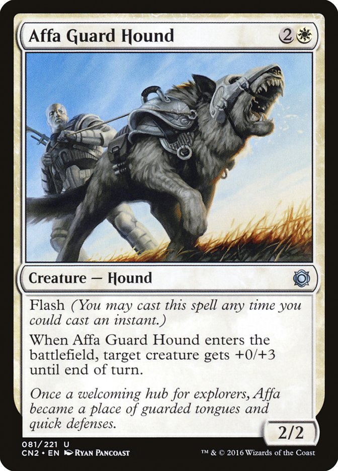 Magic | Affa Guard Hound [Conspiracy: Take the Crown] | The Nerd Merchant