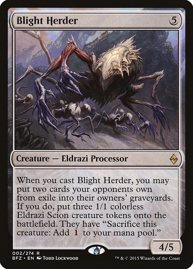 Magic | Blight Herder [Battle for Zendikar] | The Nerd Merchant