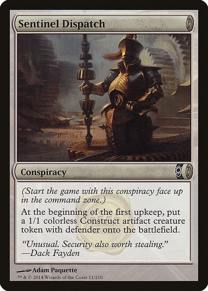 Magic | Sentinel Dispatch [Conspiracy] | The Nerd Merchant