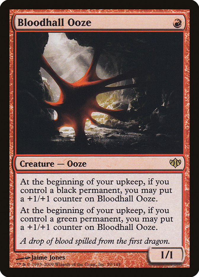 Magic | Bloodhall Ooze [Conflux] | The Nerd Merchant