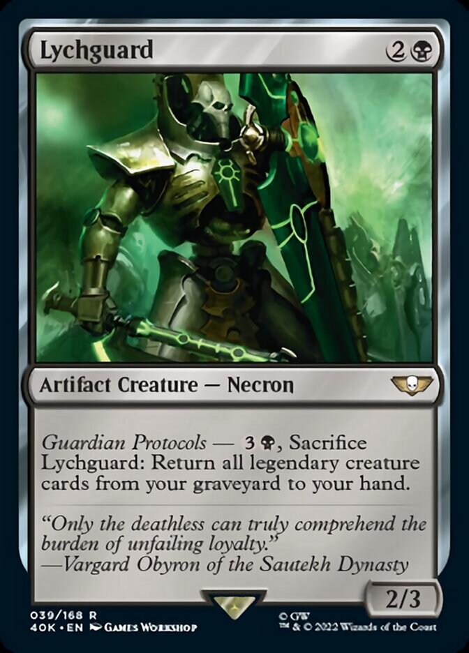 Magic | Lychguard (Surge Foil) [Warhammer 40,000] | The Nerd Merchant