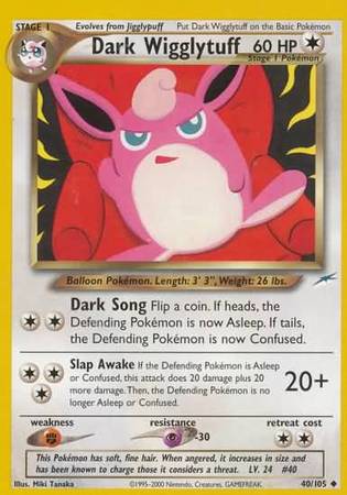 Pokemon | Dark Wigglytuff (40/105) [Neo Destiny Unlimited] | The Nerd Merchant