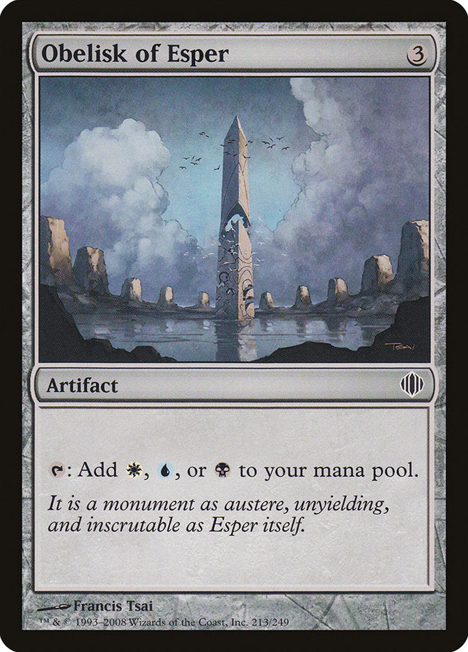 Magic | Obelisk of Esper [Shards of Alara] | The Nerd Merchant