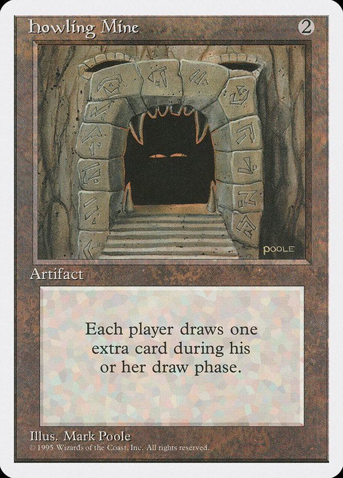Magic | Howling Mine [Fourth Edition] | The Nerd Merchant