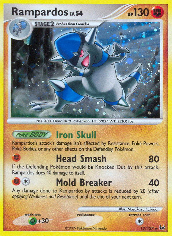 Pokemon | Rampardos (13/127) [Platinum: Base Set] | The Nerd Merchant