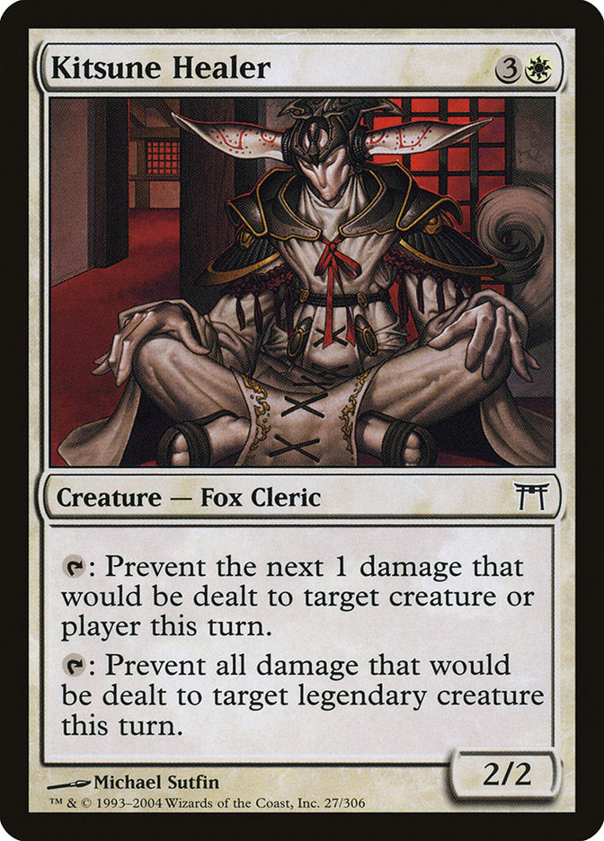Magic | Kitsune Healer [Champions of Kamigawa] | The Nerd Merchant