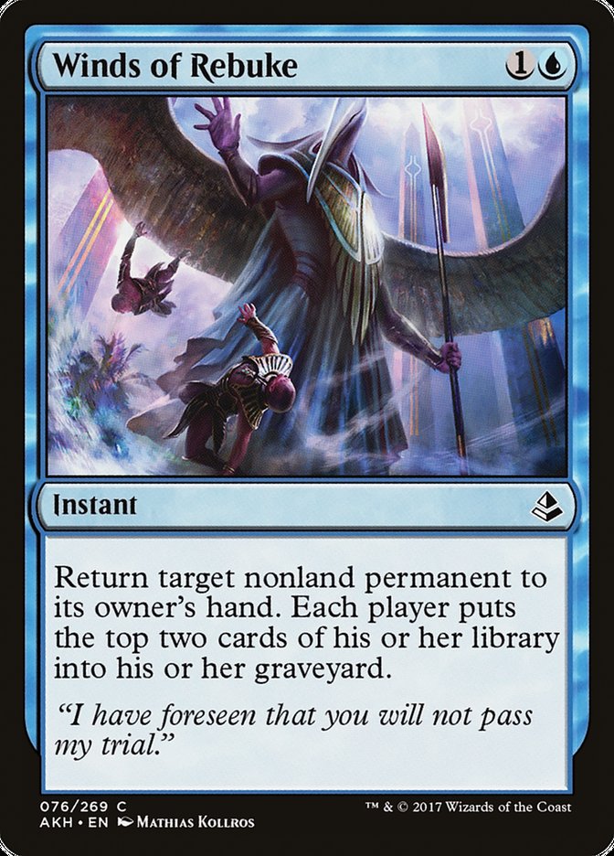 Magic | Winds of Rebuke [Amonkhet] | The Nerd Merchant