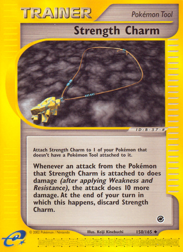 Pokemon | Strength Charm (150/165) [Expedition: Base Set] | The Nerd Merchant