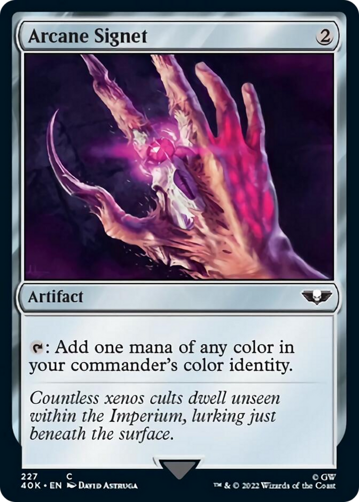 Magic | Arcane Signet (227) [Warhammer 40,000] | The Nerd Merchant