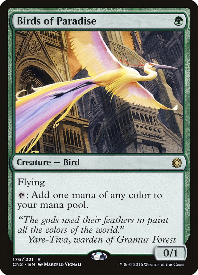Magic | Birds of Paradise [Conspiracy: Take the Crown] | The Nerd Merchant