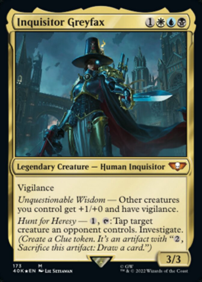 Magic | Inquisitor Greyfax (173) [Warhammer 40,000] | The Nerd Merchant