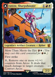 Magic | Arcee, Sharpshooter // Arcee, Acrobatic Coupe [Transformers] | The Nerd Merchant