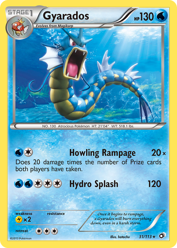 Pokemon | Gyarados (31/113) [Black & White: Legendary Treasures] | The Nerd Merchant