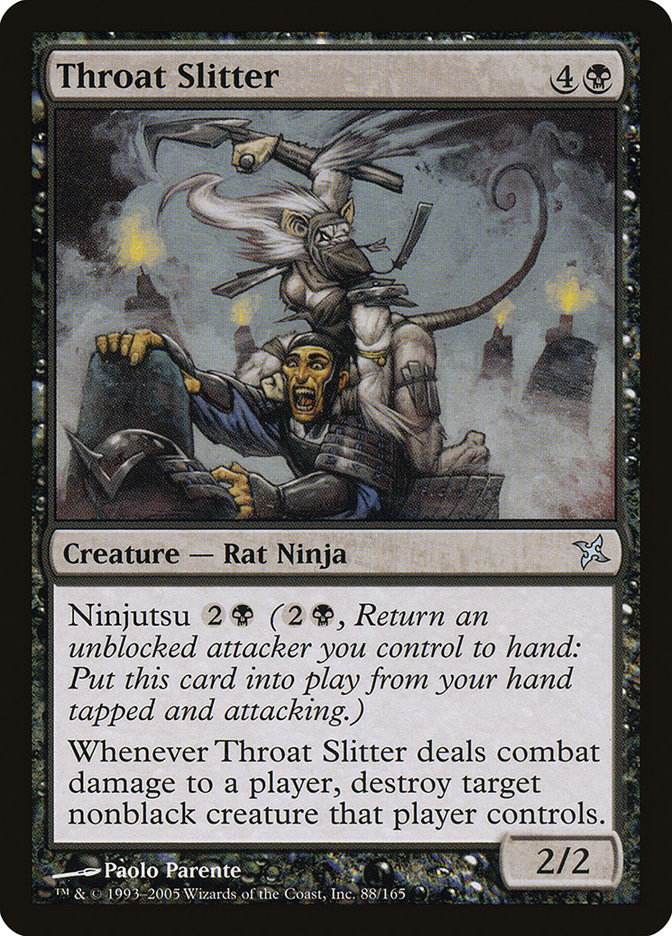 Magic | Throat Slitter [Betrayers of Kamigawa] | The Nerd Merchant