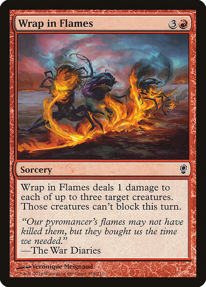 Magic | Wrap in Flames [Conspiracy] | The Nerd Merchant