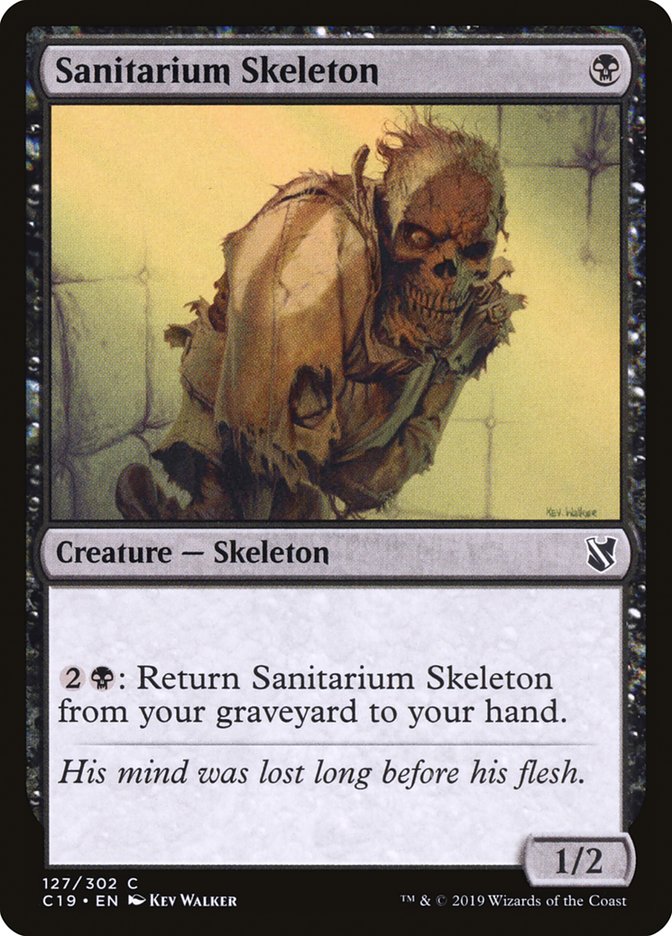 Magic | Sanitarium Skeleton [Commander 2019] | The Nerd Merchant