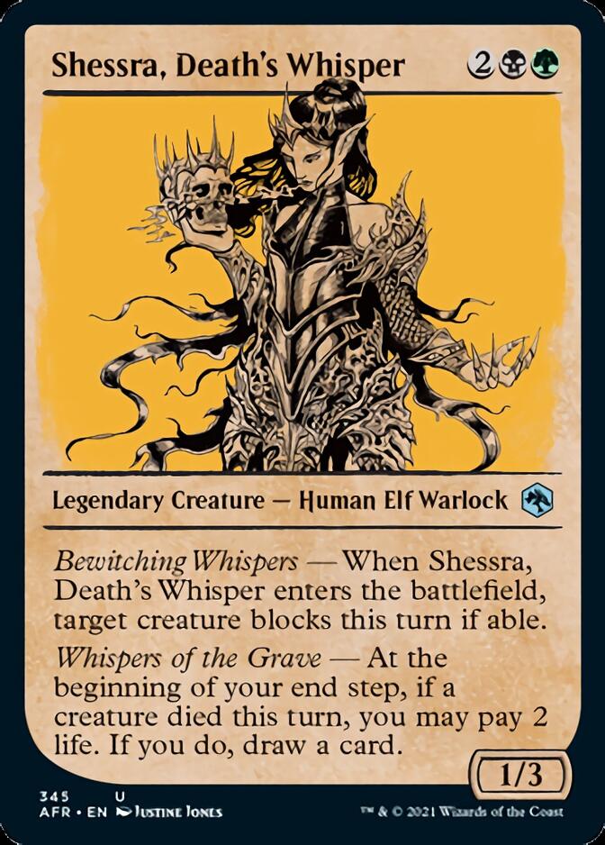 Magic | Shessra, Death's Whisper (Showcase) [Dungeons & Dragons: Adventures in the Forgotten Realms] | The Nerd Merchant