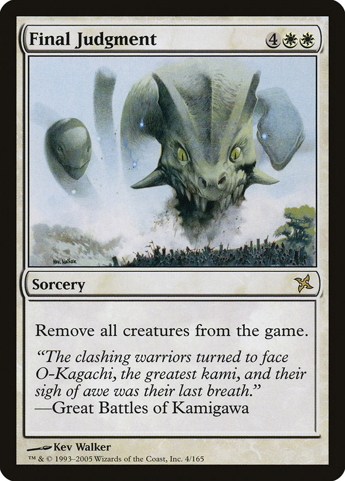 Magic | Final Judgment [Betrayers of Kamigawa] | The Nerd Merchant