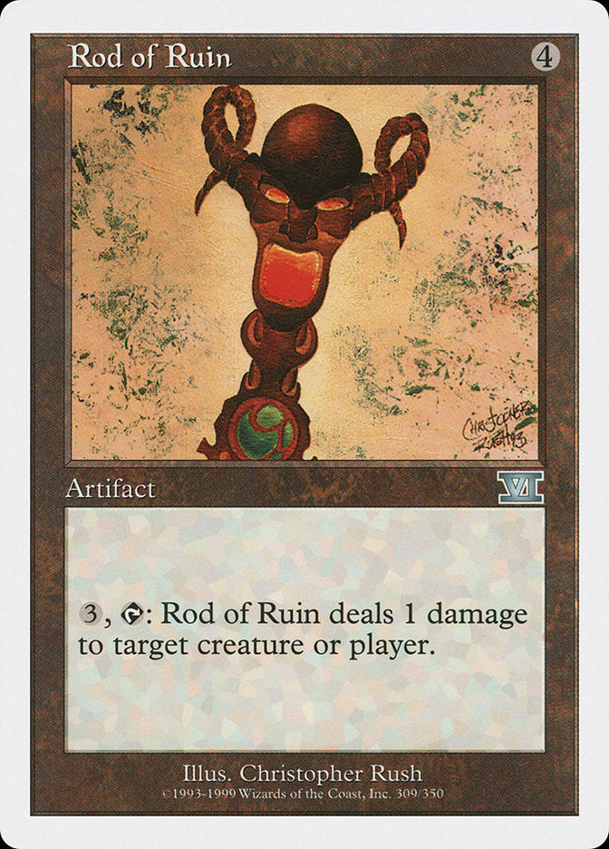 Magic | Rod of Ruin [Classic Sixth Edition] | The Nerd Merchant