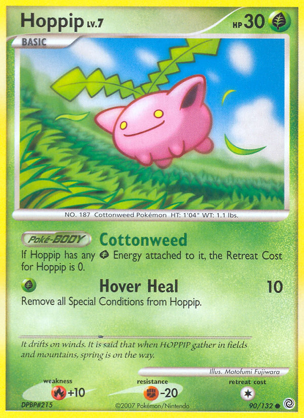 Pokemon | Hoppip (90/132) [Diamond & Pearl: Secret Wonders] | The Nerd Merchant
