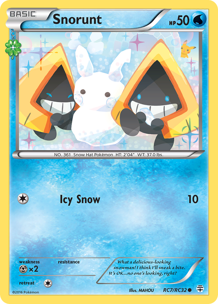 Pokemon | Snorunt (RC7/RC32) [XY: Generations] | The Nerd Merchant