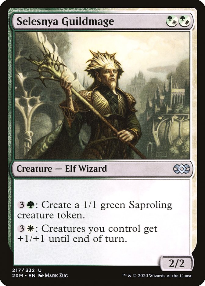 Magic | Selesnya Guildmage [Double Masters] | The Nerd Merchant
