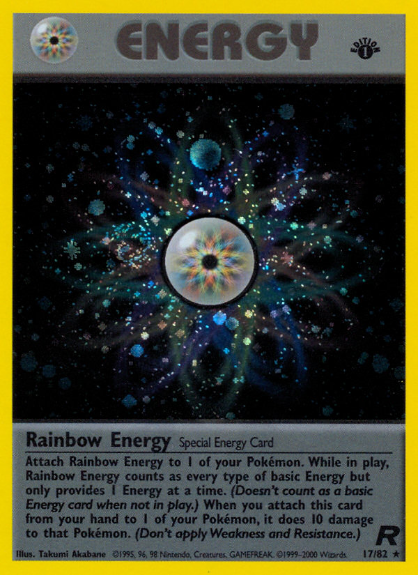 Pokemon | Rainbow Energy (17/82) [Team Rocket 1st Edition] | The Nerd Merchant