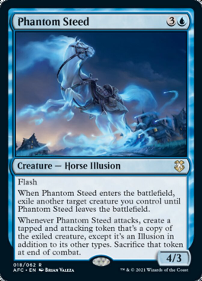 Magic | Phantom Steed [Dungeons & Dragons: Adventures in the Forgotten Realms Commander] | The Nerd Merchant