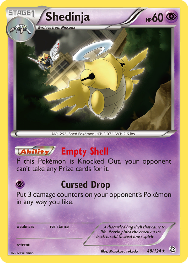 Pokemon | Shedinja (48/124) [Black & White: Dragons Exalted] | The Nerd Merchant