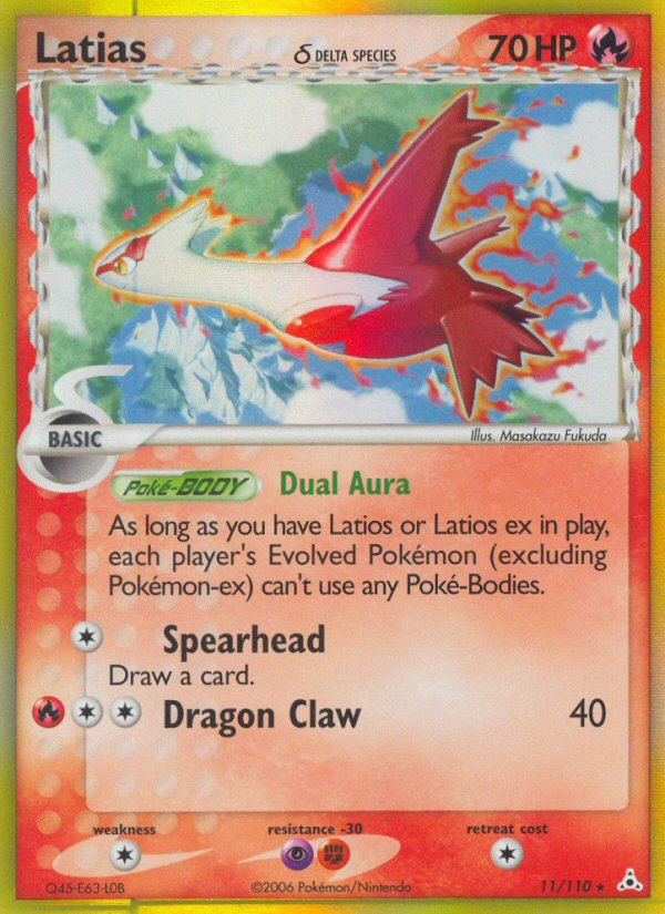 Pokemon | Latias (11/110) (Delta Species) [EX: Holon Phantoms] | The Nerd Merchant