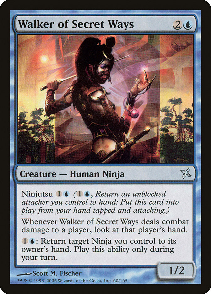 Magic | Walker of Secret Ways [Betrayers of Kamigawa] | The Nerd Merchant
