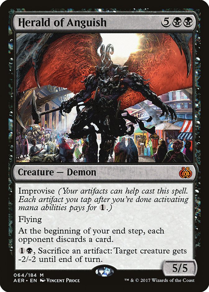 Magic | Herald of Anguish [Aether Revolt] | The Nerd Merchant