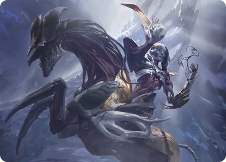 Magic | Ria Ivor, Bane of Bladehold Art Card [Phyrexia: All Will Be One Art Series] | The Nerd Merchant