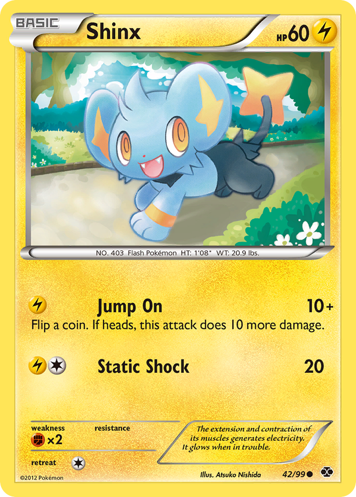 Pokemon | Shinx (42/99) [Black & White: Next Destinies] | The Nerd Merchant