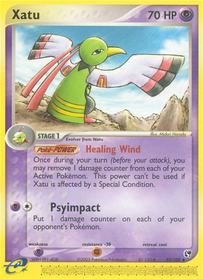Pokemon | Xatu (55/100) [EX: Sandstorm] | The Nerd Merchant