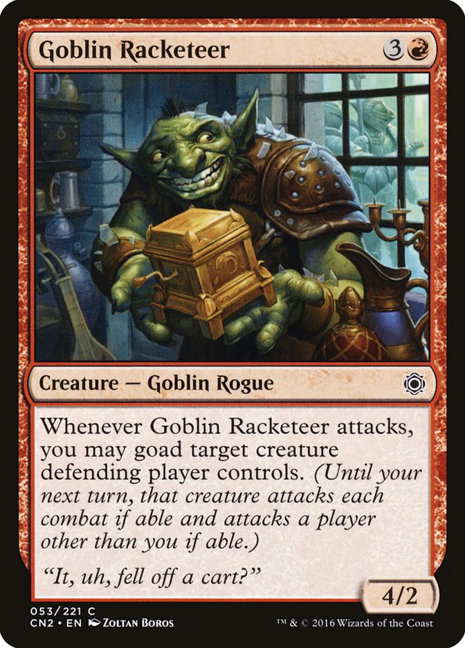 Magic | Goblin Racketeer [Conspiracy: Take the Crown] | The Nerd Merchant