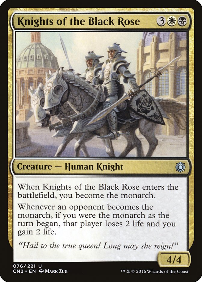 Magic | Knights of the Black Rose [Conspiracy: Take the Crown] | The Nerd Merchant
