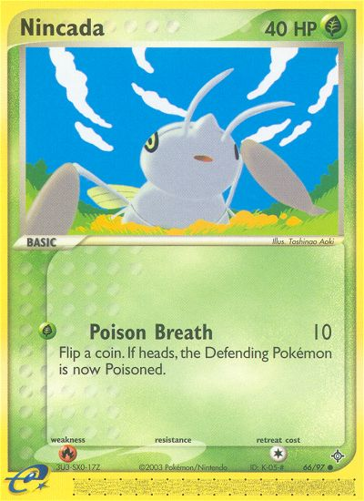 Pokemon | Nincada (66/97) [EX: Dragon] | The Nerd Merchant