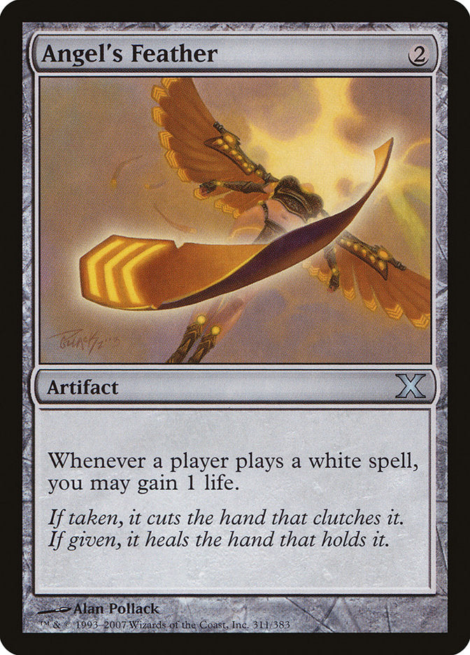 Magic | Angel's Feather [Tenth Edition] | The Nerd Merchant
