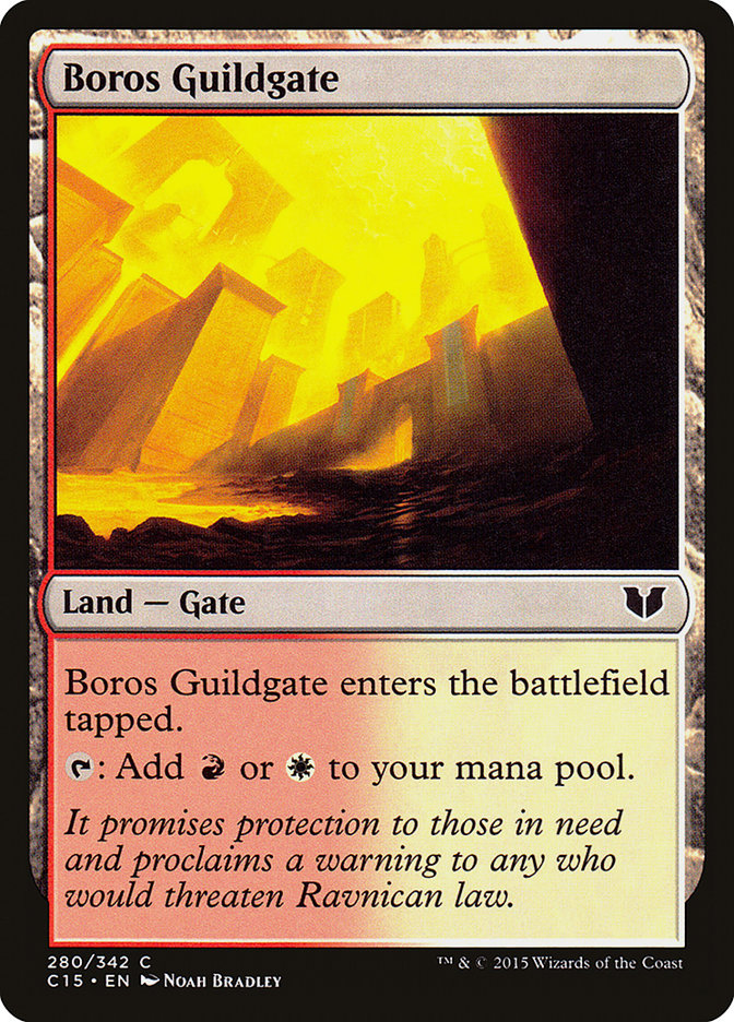 Magic | Boros Guildgate [Commander 2015] | The Nerd Merchant