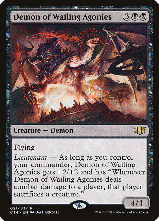 Magic | Demon of Wailing Agonies [Commander 2014] | The Nerd Merchant