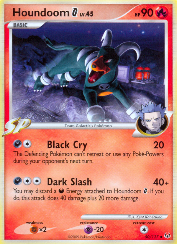 Pokemon | Houndoom G (50/127) [Platinum: Base Set] | The Nerd Merchant