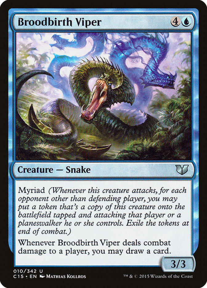 Magic | Broodbirth Viper [Commander 2015] | The Nerd Merchant